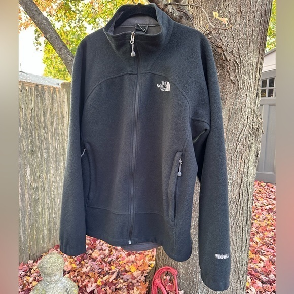 The North Face Men’s‎ Windwall Full Zip Fleece Jacket (Black) - Picture 4 of 11